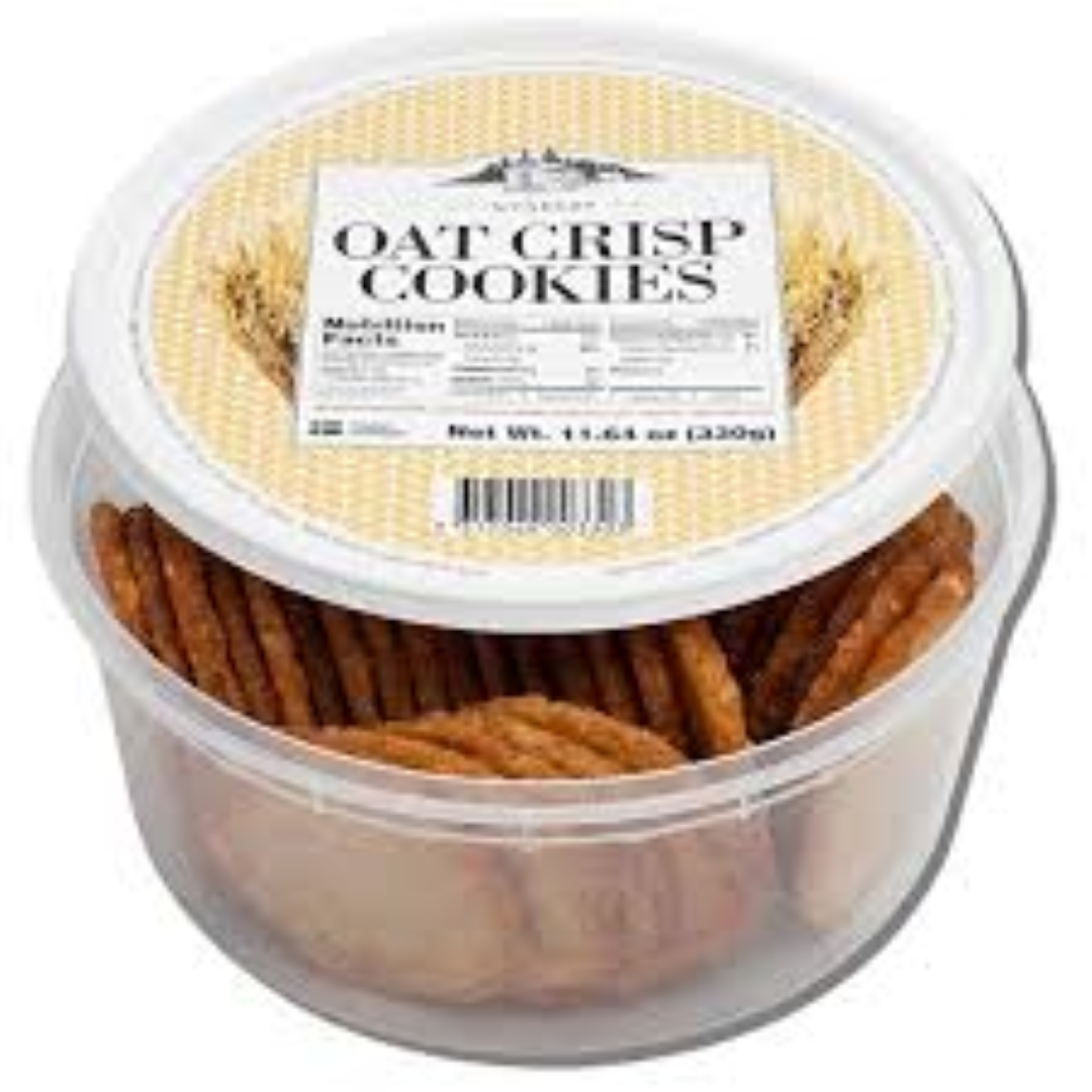 NYAKERS OAT CRISP COOKIES 330G